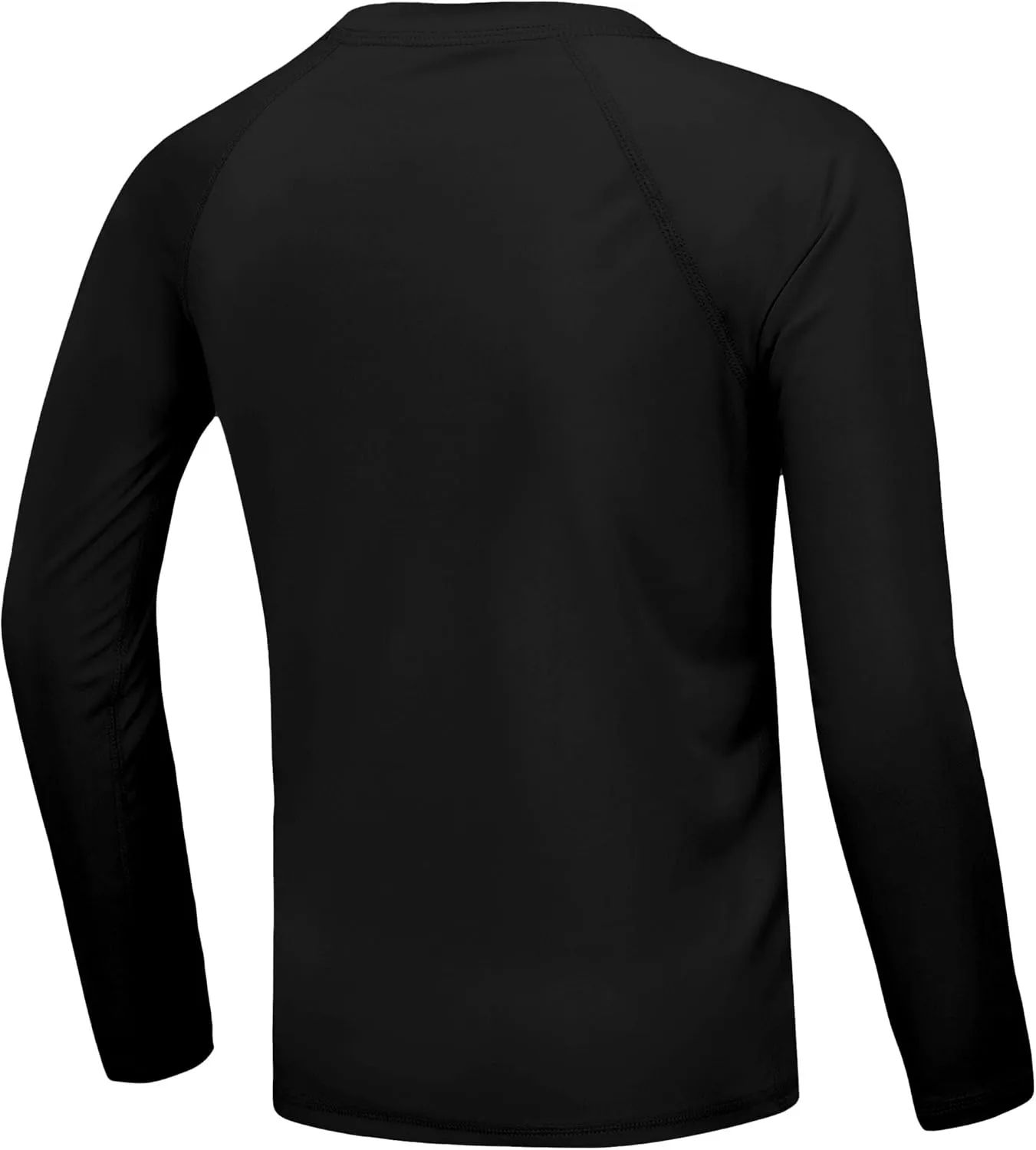 Boys UPF 50  Swim Shirt Long Sleeve, 1 or 2 Pack UV Sun Protection Rash Guard, Youth Kids SPF Water Shirts for Beach Surf