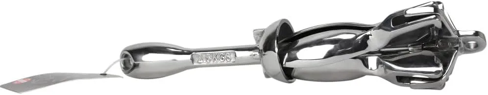 Extreme Max 3006.6672 BoatTector Stainless Steel Folding/Grapnel Anchor - 1.5 lbs. (Pack of 2)