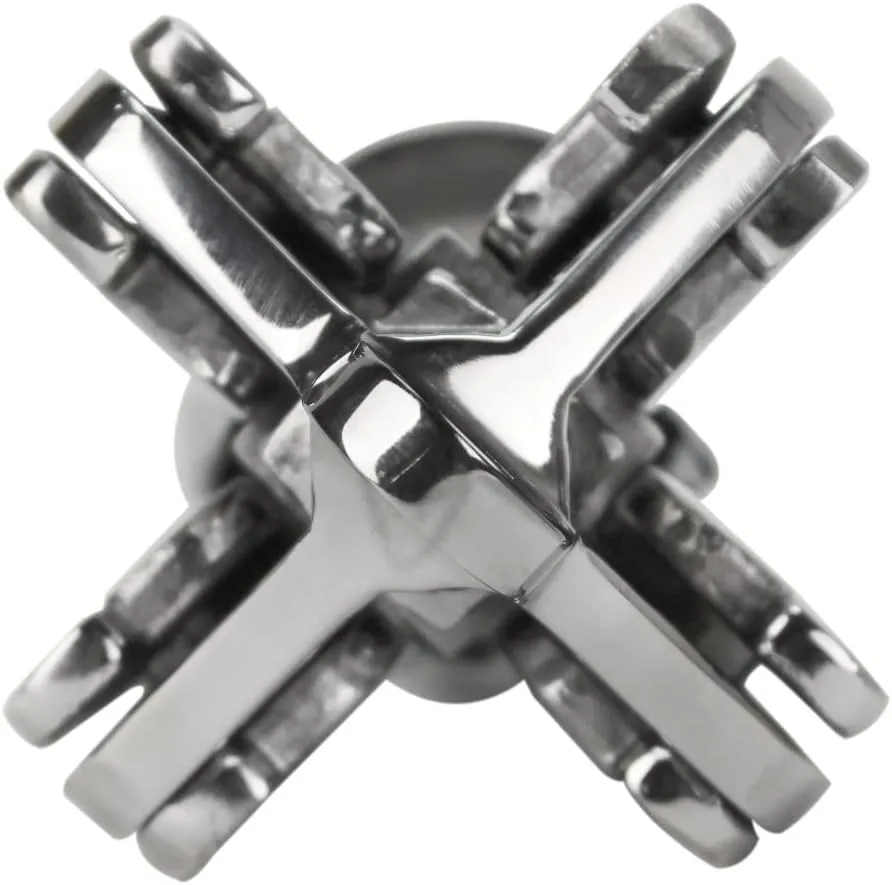 Extreme Max 3006.6672 BoatTector Stainless Steel Folding/Grapnel Anchor - 1.5 lbs. (Pack of 2)
