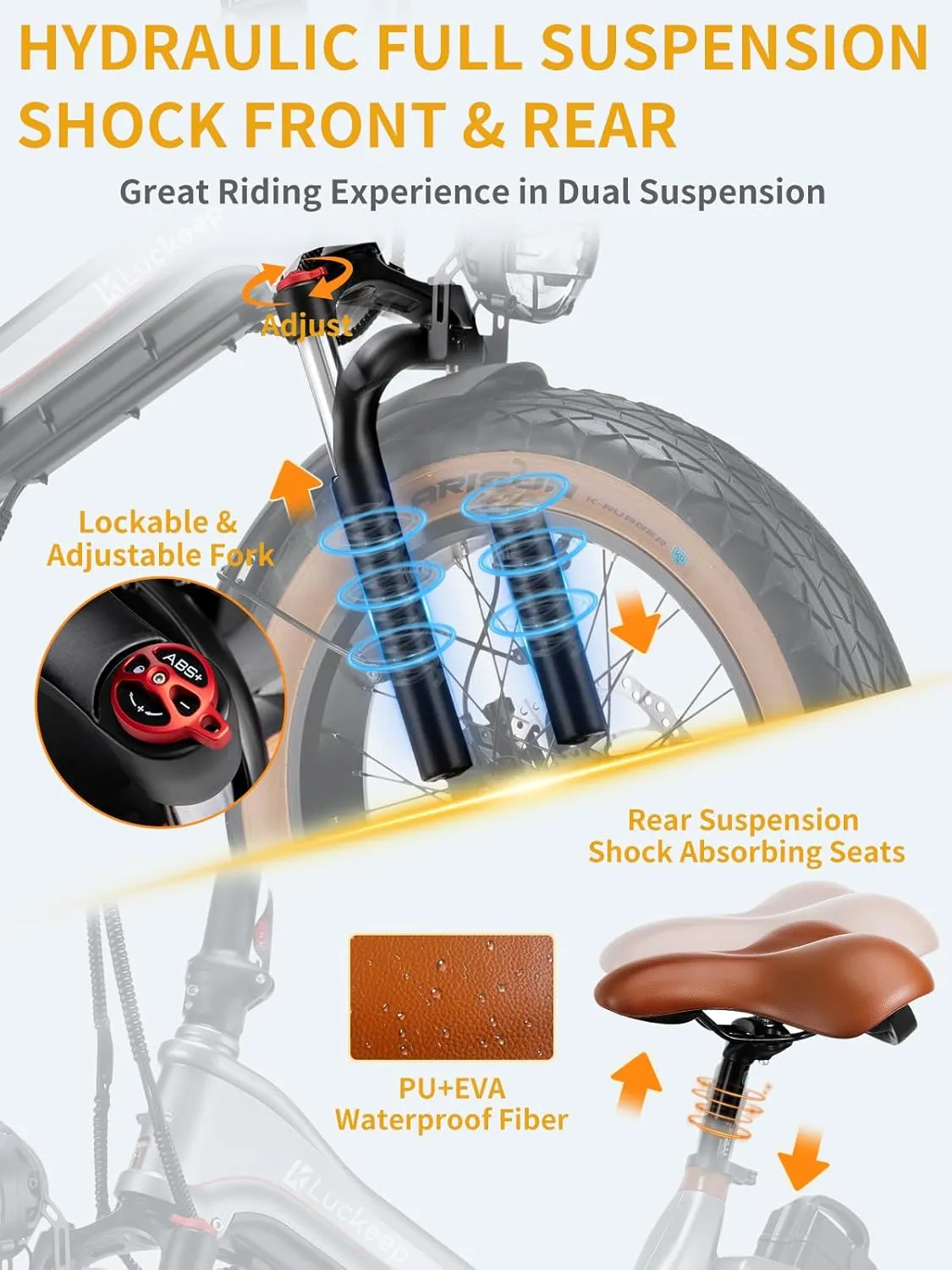 Folding Electric Bike for Adults 1400W Peak, 48V 33AH-2 Batteries 100 Miles 28MPH,20 inch Fat Tire Foldable EBikes with Full Suspension, Hydraulic Brakes APP, UL Commuting E Bike for Men Women