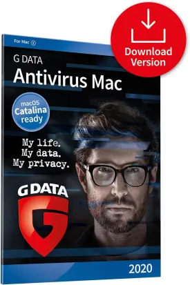G DATA Antivirus Mac 2020 | 5 Macs | 1 Year | Anti-virus for Apple Mac, Macbook, iMac, macOS Catalina | Online Code
