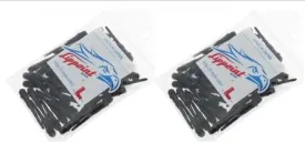 Lippoint USA Dart Tips  Black | 2BA Soft Tip Point Replacements  100 Pack