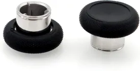 PartEGG 2-pcs Short Concave Magnetic Analog Thumbstick Replacement for Xbox Elite Wireless Controller Series Gen 2 1797 Standard Height Sticks (Black)