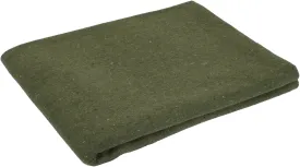 Rothco Wool Rescue Survival Blanket  Warm Emergency Outdoor, Camping Sleep Throw (Olive Drab, 66" x 90")