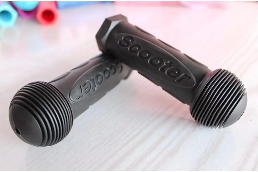 Scooter Grip Handlebar 1 Pair Bicycle Grip Fit for 2-3-4 Wheels Kid Kick Scooters,Children Bike,Rocking car,Drifting Scooter,Swing Scooter,Push Cart