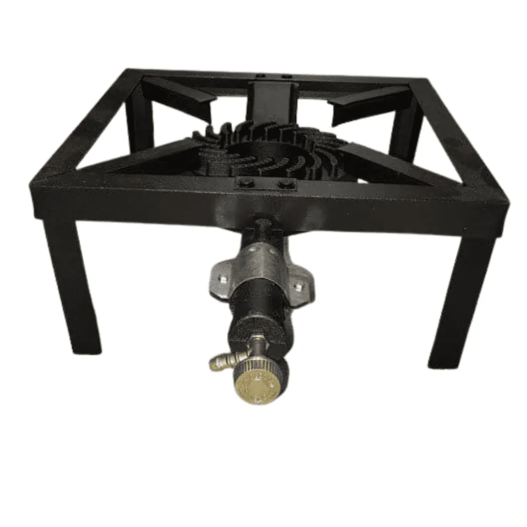 ToolCraft Large Burner Ring Stove with Stand. Ideal for Camping, Cookouts, Household and Many More - TCAS007